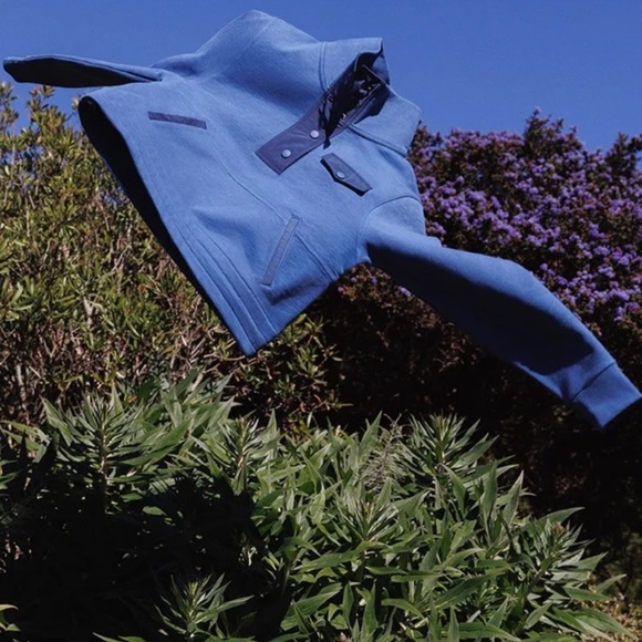 Outdoor Voices Cotton Terry Snap Closure Pullover - Picture 5 of 5